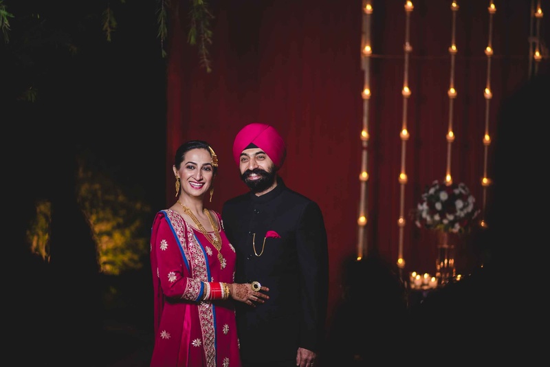 Manmeet & Aneeta Delhi : An app love-story turns into an apt wedding story!