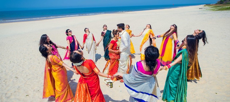 Deep & Yamini Goa : Girl squads, beach weddings and a sassy bride at this destination wedding in Goa!