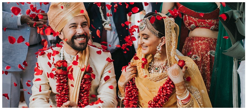 Anivek & Tania Chandigarh : This couple had a minimalistic yet gorgeous Hindu wedding and Anand Karaj!